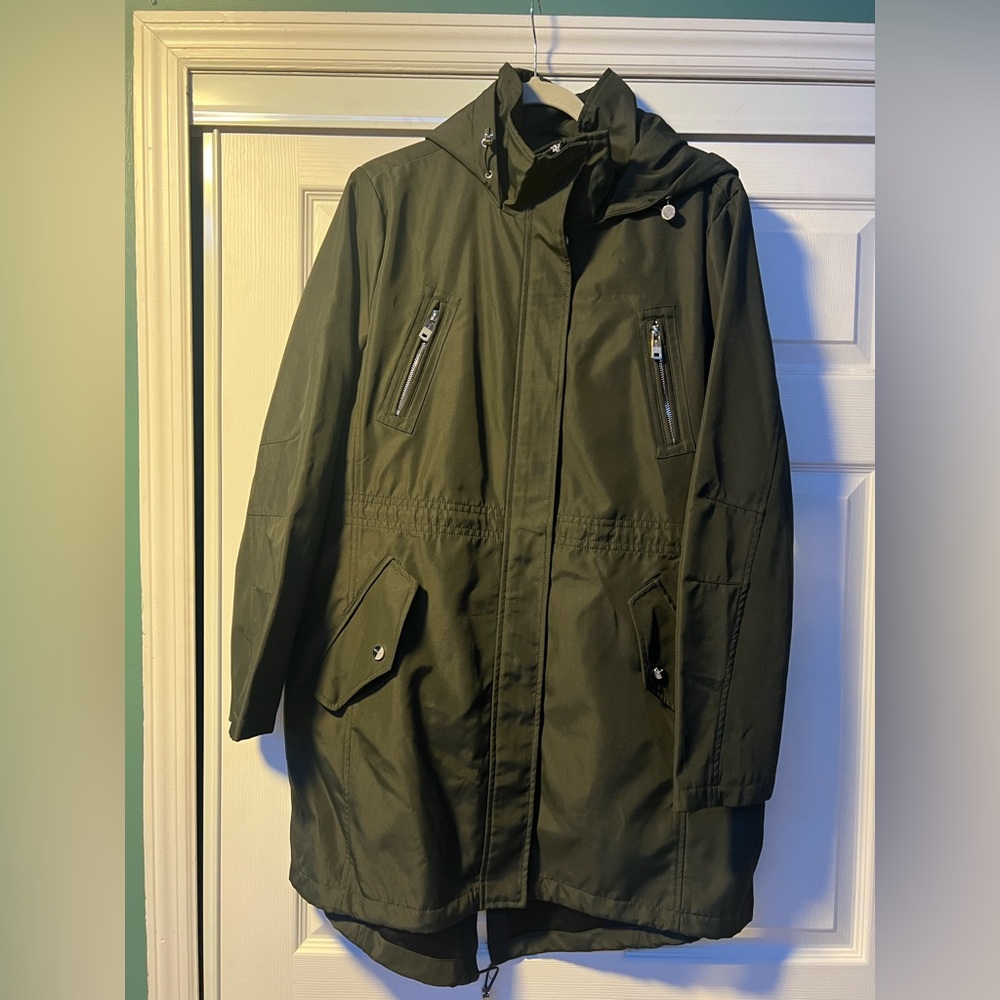 Women’s Green Hooded Jacket